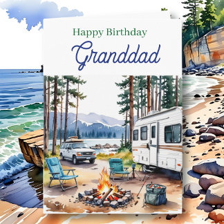 Happy Birthday Granddad | Fishing Tackle Box Card