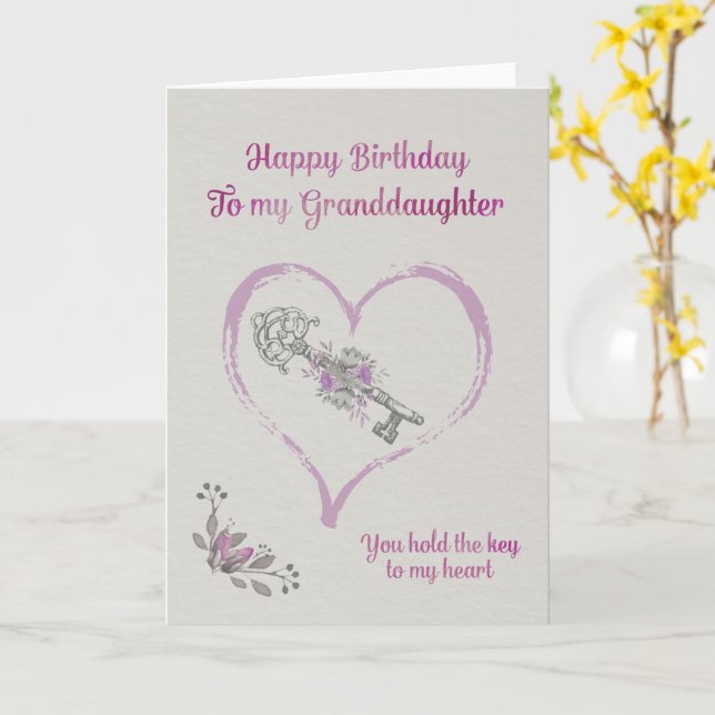 Jonny Javelin Special Granddaughter 1st Birthday Card - Happy