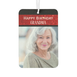 Happy Birthday Grandma Air Freshener