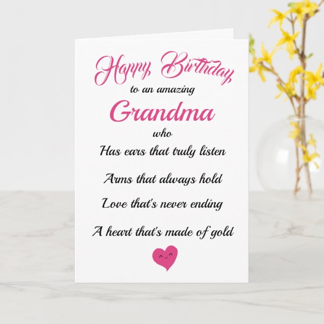 happy birthday grandma messages