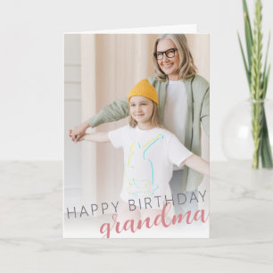 Happy Birthday Grandma Card