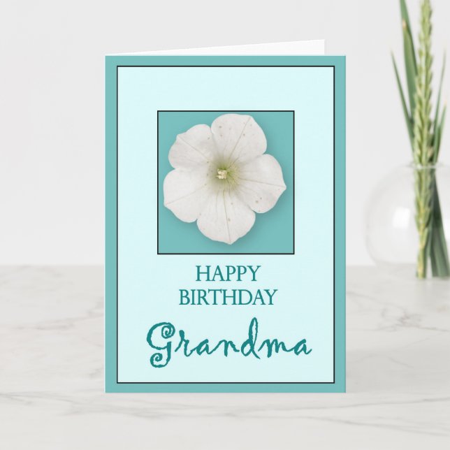 Happy Birthday Grandma Card (Front)