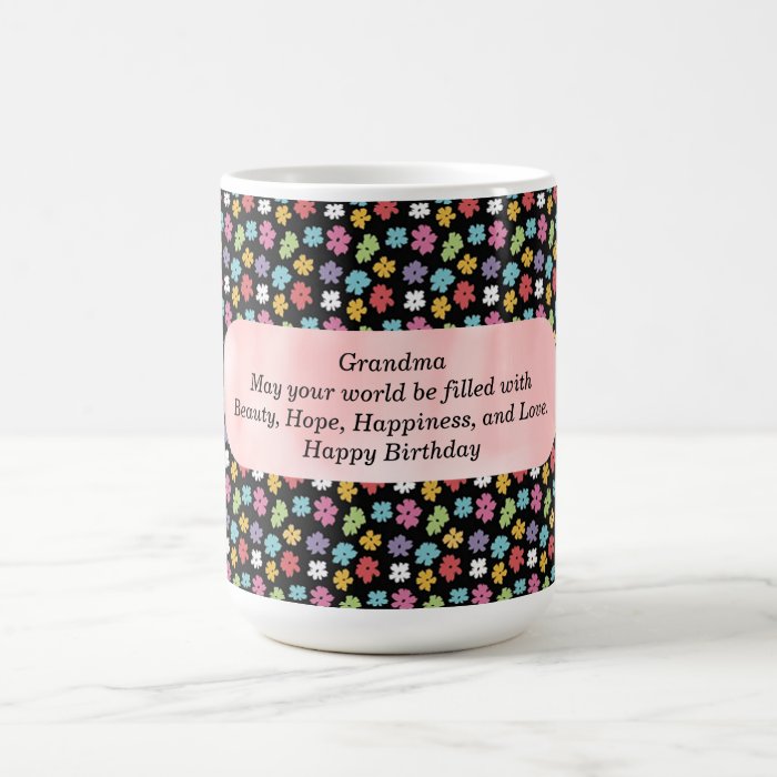 Happy Birthday Grandma Coffee Mug