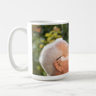 Happy birthday grandpa personalise photo coffee mug