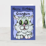 Happy Birthday Grandson Card at Zazzle
