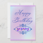 HAPPY BIRTHDAY granny (grandma)<br><div class="desc">Birthday cards will bring a smile to your loved ones' face your best grand ma . Do something special this year with a paper card. Allow to handle all your Birthday card needs this year. HAPPY BIRTHDAY granny (grandma) card has the best cards to celebrate the occasion. HAPPY BIRTHDAY granny...</div>