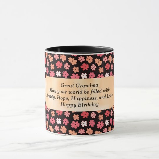 Happy Birthday Great Grandma Coffee Mug