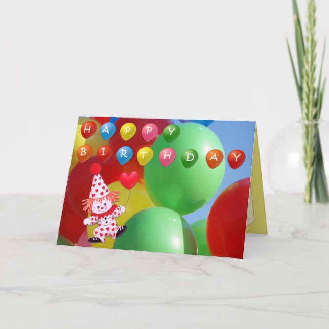 HAPPY BIRTHDAY GREETING CARD (Front)