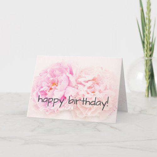 Happy Birthday Greeting Card