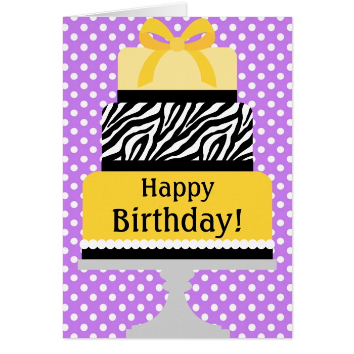 Happy Birthday Greeting Card