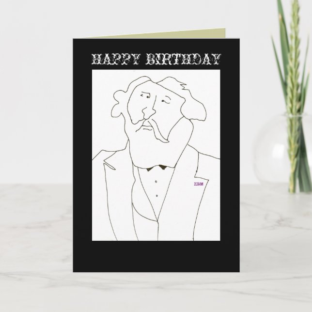 HAPPY BIRTHDAY - GREETING CARD (Front)