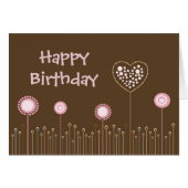 Happy Birthday Greeting Card (Front Horizontal)