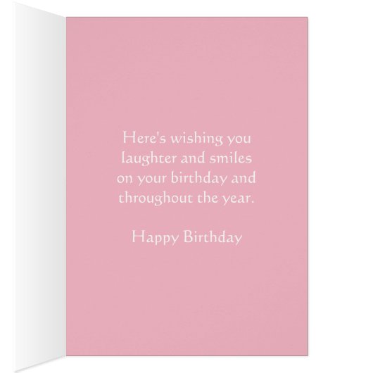 Happy Birthday Greeting Card for Girl (Inside (Right))
