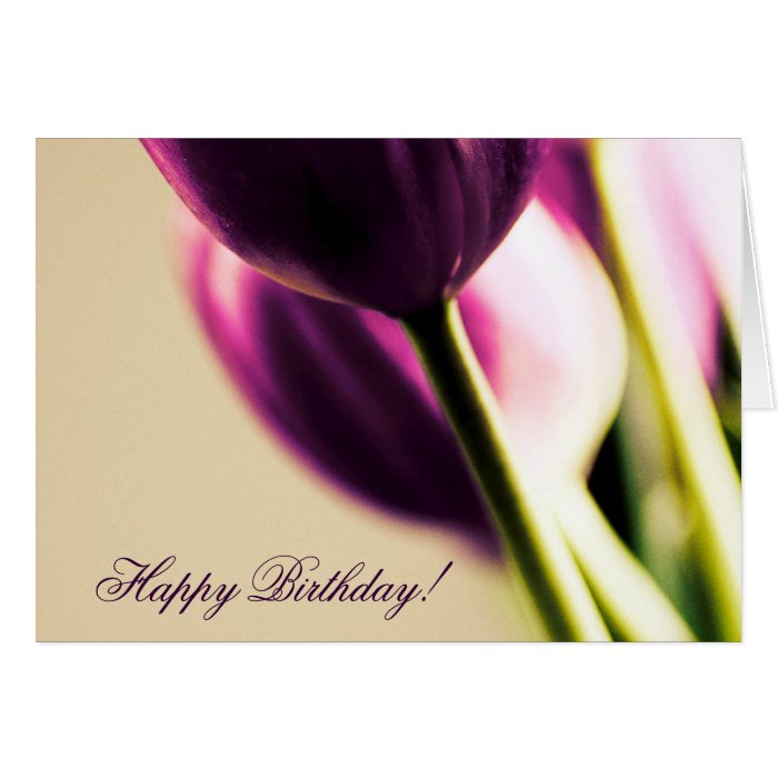 Happy Birthday Greeting Card Template, Beautiful T