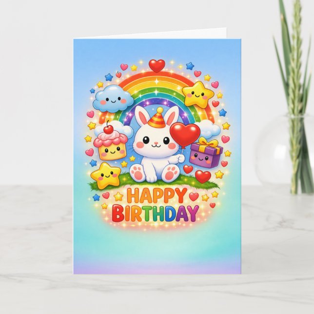 Happy Birthday Greeting Cards  (Front)
