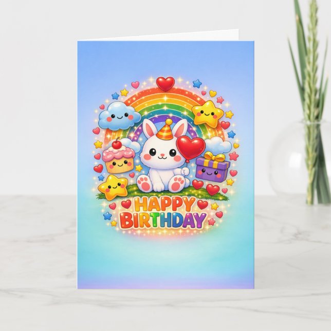 Happy Birthday Greeting Cards  (Front)