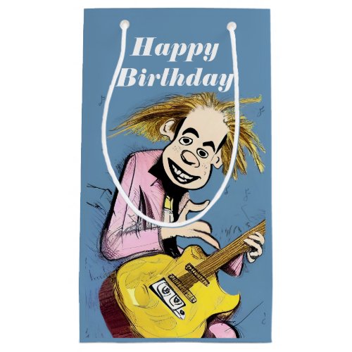 Happy Birthday Guitarist Gift Bag