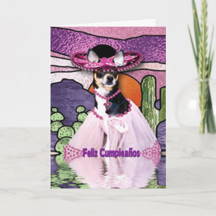 Happy Birthday (Happy Birthday) Chihuahua Card