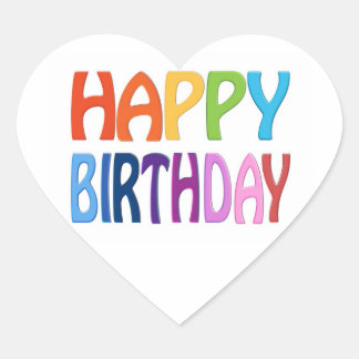 happy birthday stickers zazzle