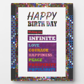 Birthday Photo Plaques | Zazzle