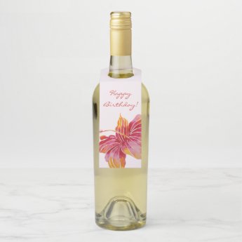 Happy Birthday | Hawaiian Hibiscus Flower