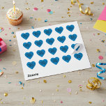 Happy Birthday Heart French Blue Sticker<br><div class="desc">Celebrate birthdays with love and joy! This charming sticker features a beautiful heart in French blue. The heart-shaped design symbolizes affection and warmth, making it an ideal embellishment for gifts and party decorations. The French blue color adds a classic and refined touch. Imagine the smiles on the faces of your...</div>