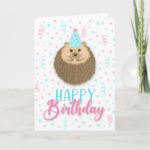 Happy Birthday Hedgie