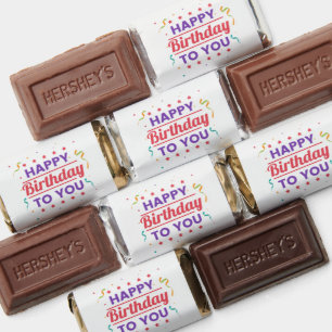 Happy Birthday Hershey's Miniatures