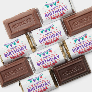 Happy Birthday Hershey's Miniatures