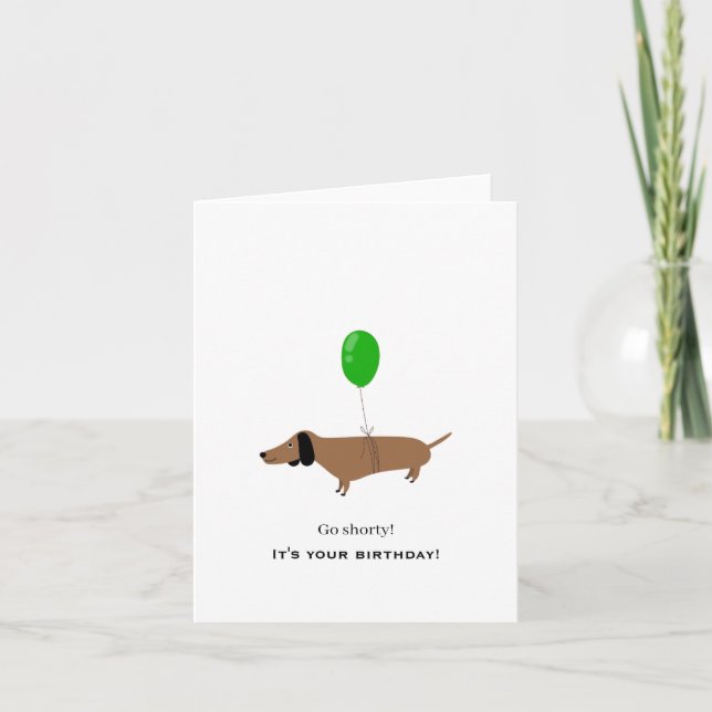 Happy birthday! holiday card (Front)