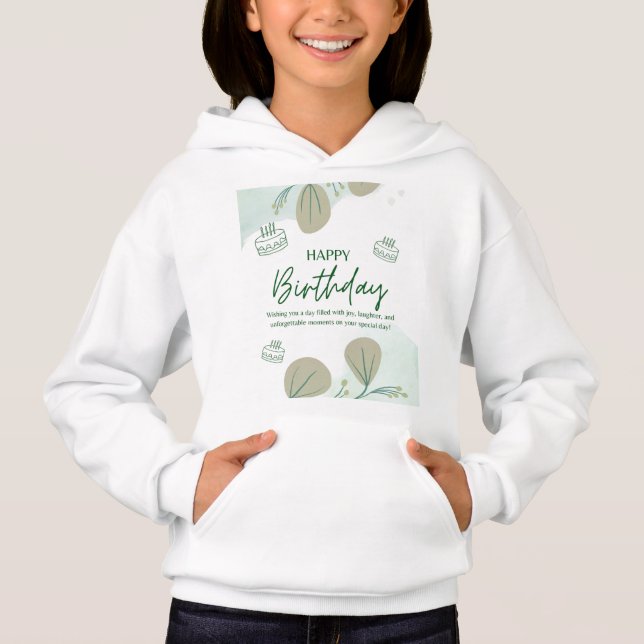Happy birthday hoodies design  (Front)