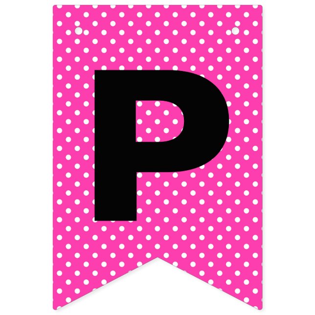 Festone Holografico Per Compleanno 9 Anni Rosa - 3,9 Metri Con 11 Bandiere