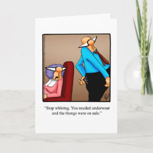 Happy Birthday Humor Greeting Card