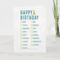 Happy Birthday...I bought these in bulk