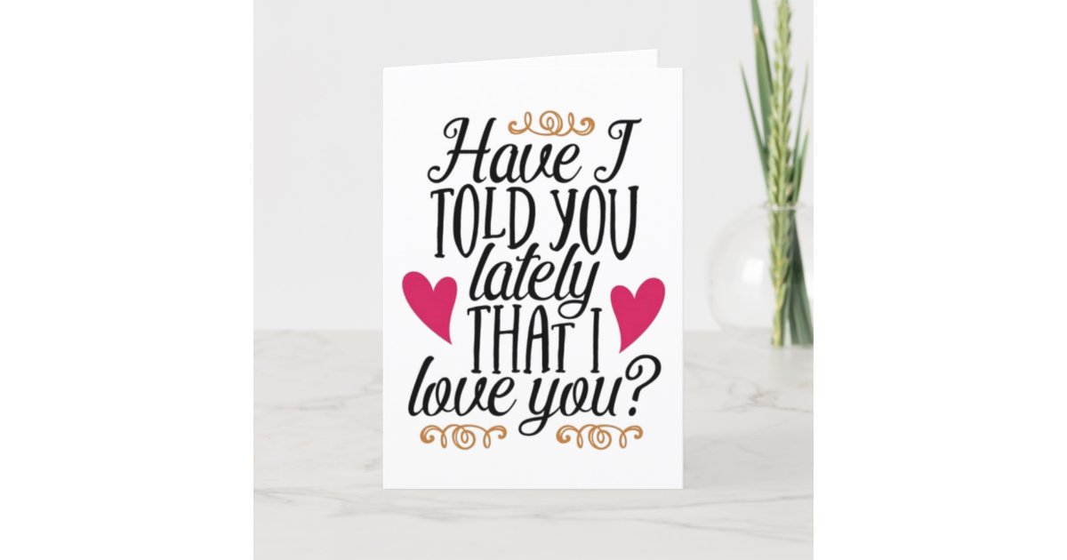 **HAPPY BIRTHDAY** I LOVE YOU! CARD | Zazzle