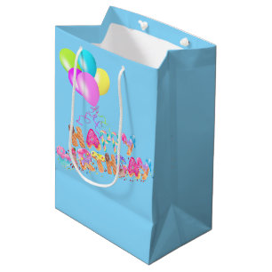 Happy Birthday Ice Cream Treats Medium Gift Bag