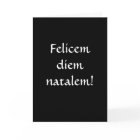 Happy Birthday...in Latin! Card | Zazzle.com