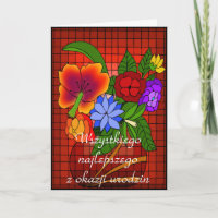 Happy Birthday in Polish
