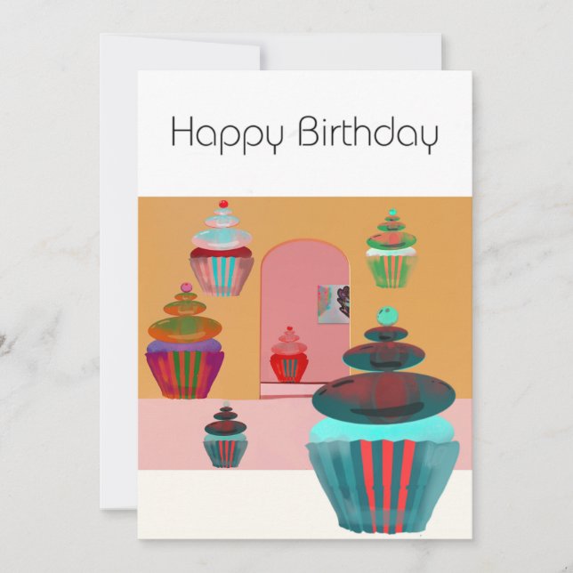 Happy Birthday Invitation (Front)