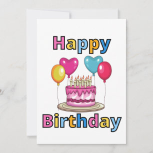 Happy Birthday Invitation