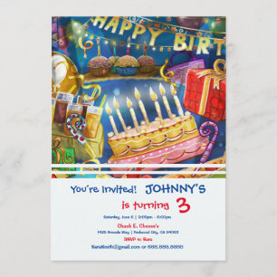 Happy Birthday Invitation Party