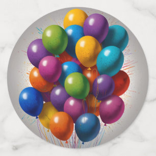 Happy Birthday Invite Confetti