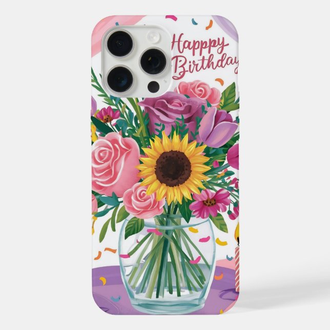 Happy Birthday  Iphone Case (Back)