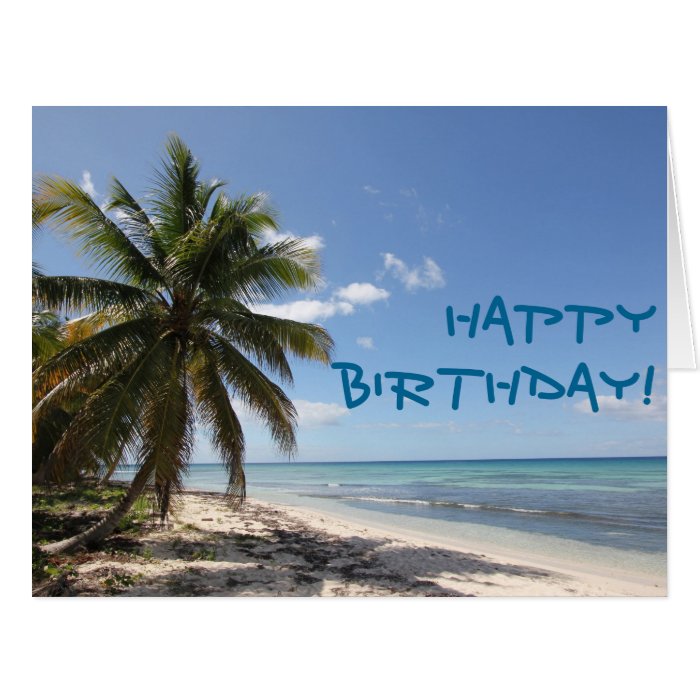 paradise island 2 birthday cards