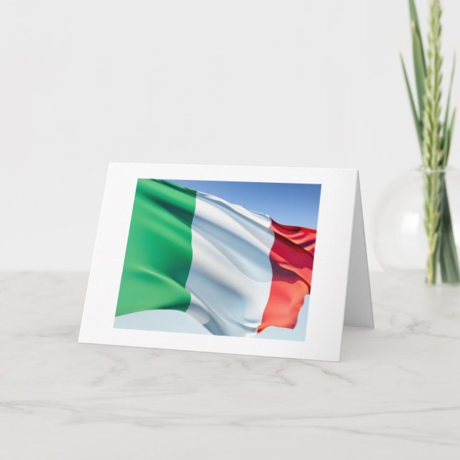 HAPPY BIRTHDAY ITALIAN BUON COMPLEANNO CARD (Front)
