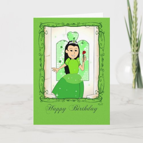 Happy Birthday Jade Princess Card