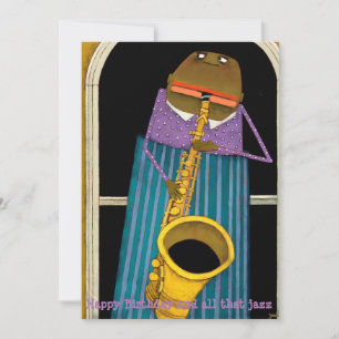 Happy Birthday Jazz Card