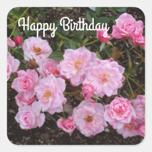 Happy Birthday Jeanne LaJoie Rose #1 Stickers