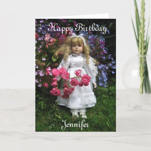 Happy Birthday Jennifer Card