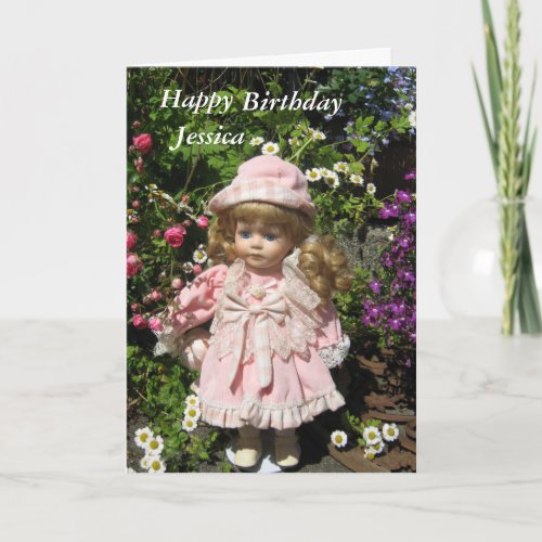 HAppy Birthday Jessica Card